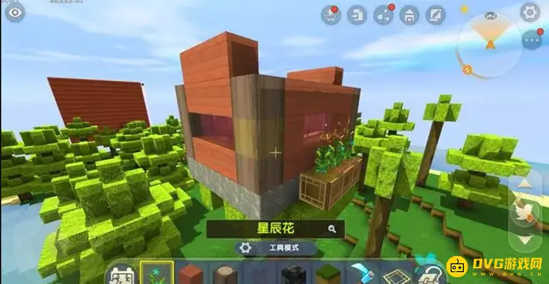 《迷你世界》雨林树屋建造指南