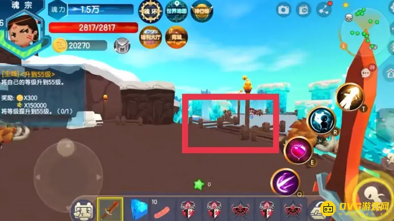 《迷你世界》斗罗大陆天山灵芝位置详解