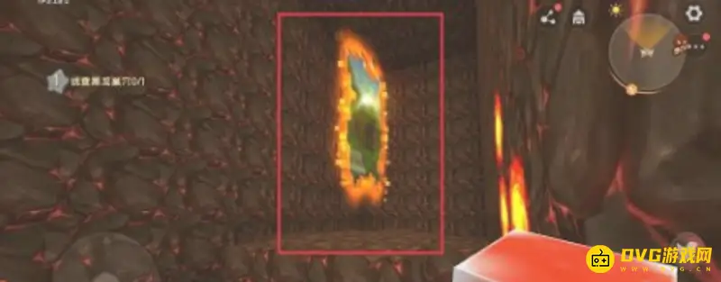 《迷你世界》的地心传送门建造方法