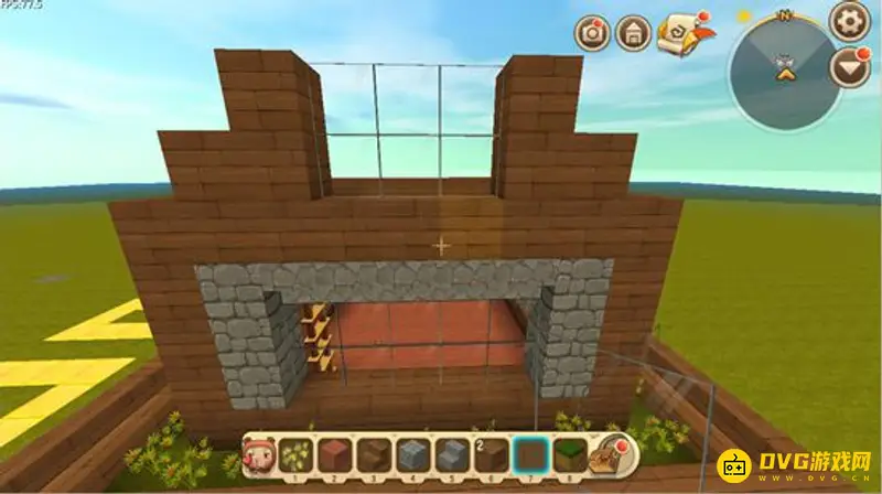 《迷你世界》中怎么做房子