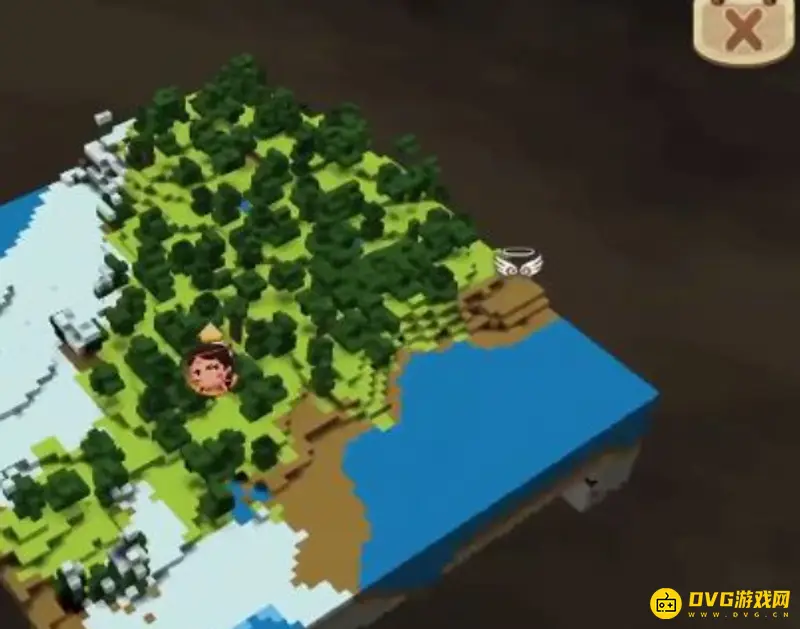 《迷你世界》冰原坐标查找方法