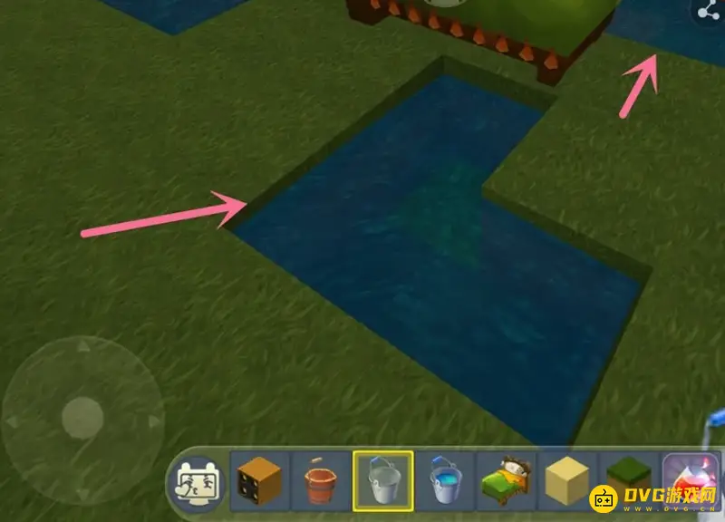 《迷你世界》的水怎么抽干