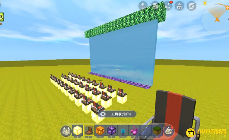 《迷你世界》电影院屏幕制作方法详解