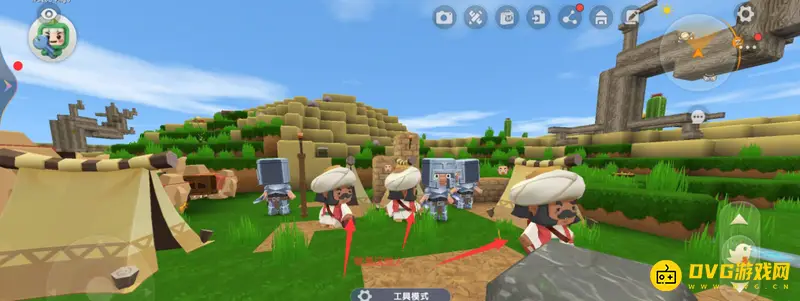 《迷你世界》沙漠商人行为解析