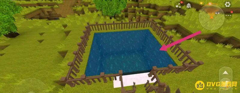 《迷你世界》鱼池制作方法详解