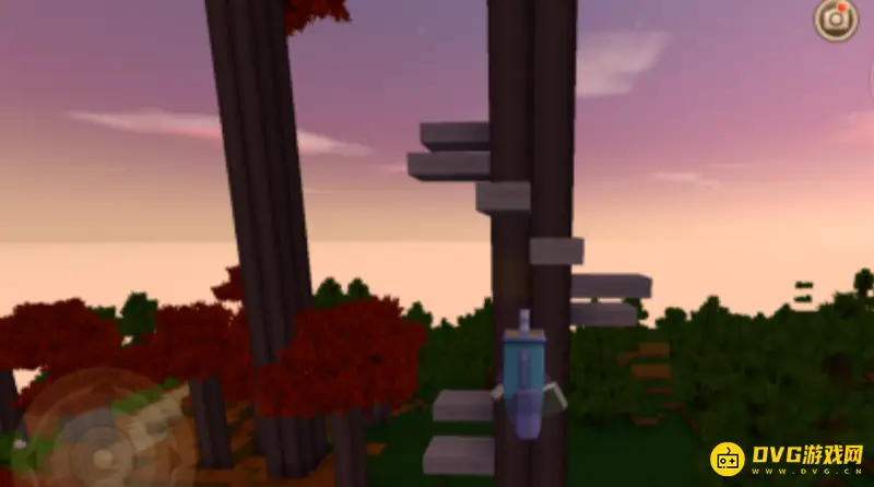 《迷你世界》旋转楼梯制作方法详解