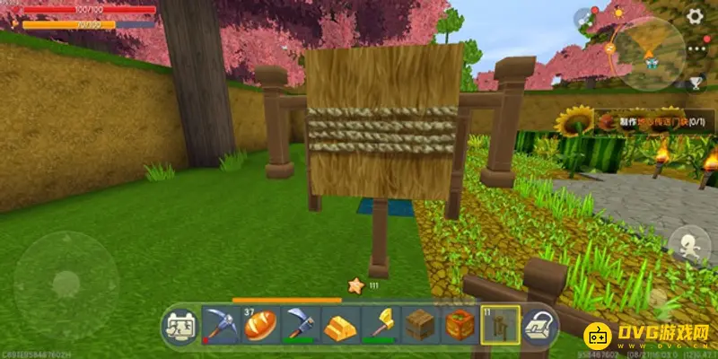 《迷你世界》稻草人制作方法