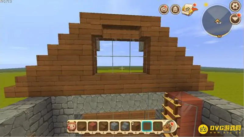 《迷你世界》中怎么做房子