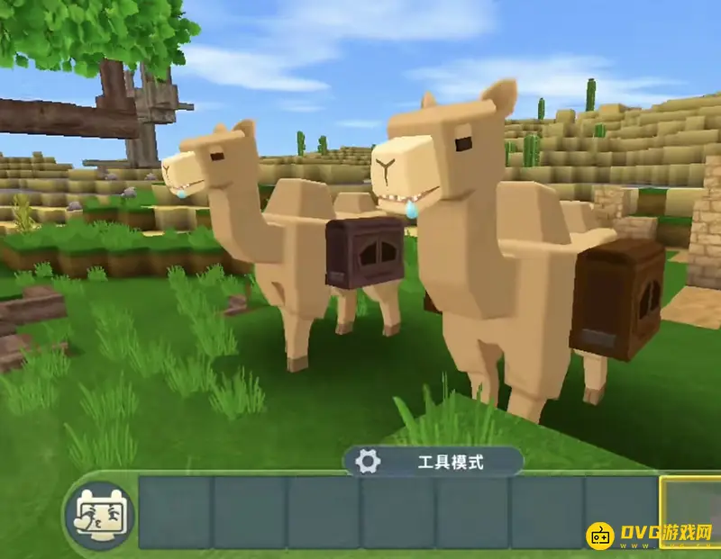 《迷你世界》骆驼驯服指南