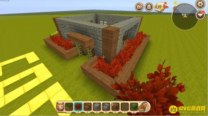 《迷你世界》中怎么做房子
