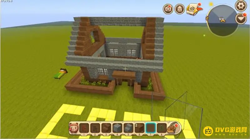 《迷你世界》中怎么做房子