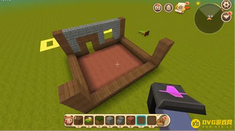 《迷你世界》中怎么做房子