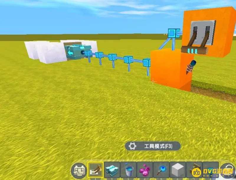 《迷你世界》黑戈自动刷石机制作攻略