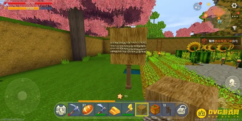 《迷你世界》稻草人制作方法