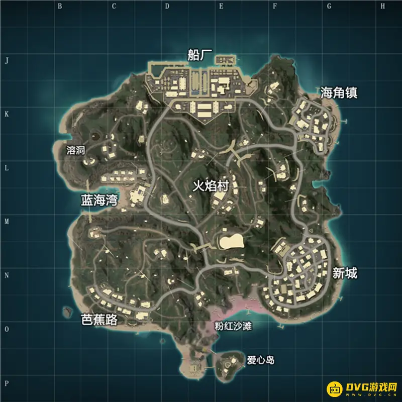 《和平精英》度假岛绳索位置详解