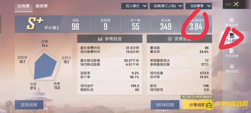 《和平精英》KD怎么看