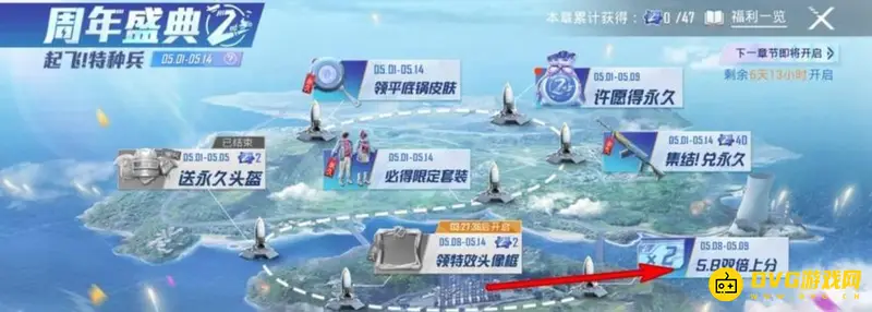 《和平精英》双倍积分卡设置方法
