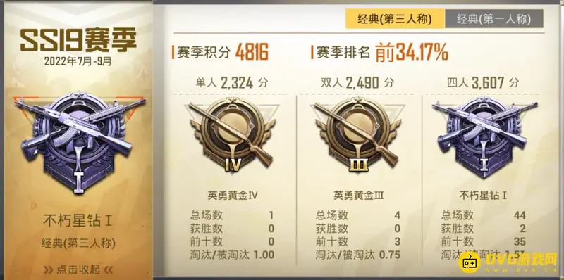《和平精英》的钻石段位实力解析