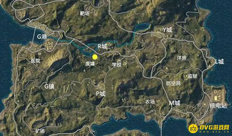 《和平精英》沙漠爱心位置详解