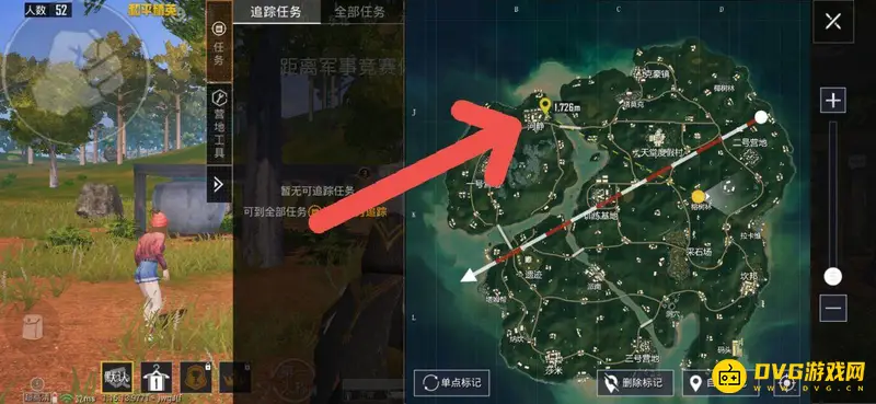 《和平精英》雨林河静区域位置详解