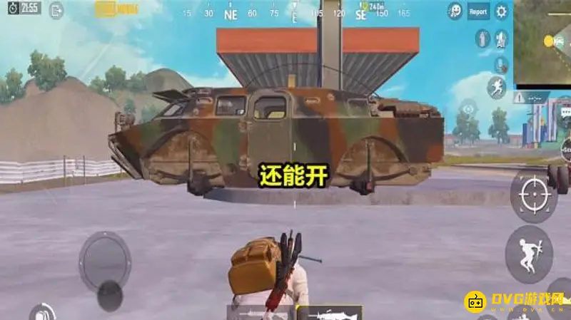 《和平精英》特训岛蟑螂车位置详解