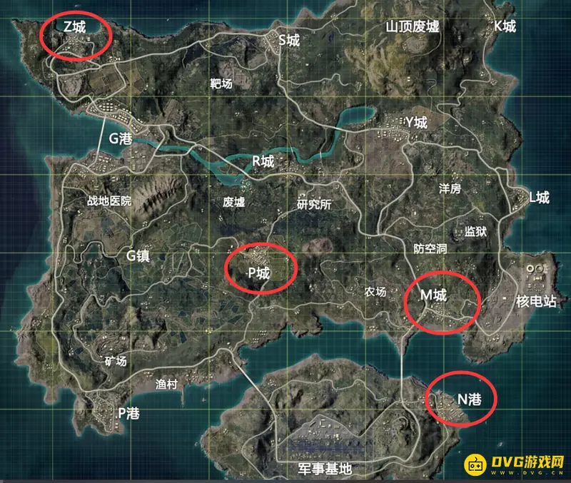 《和平精英》海岛地图药品分布详解