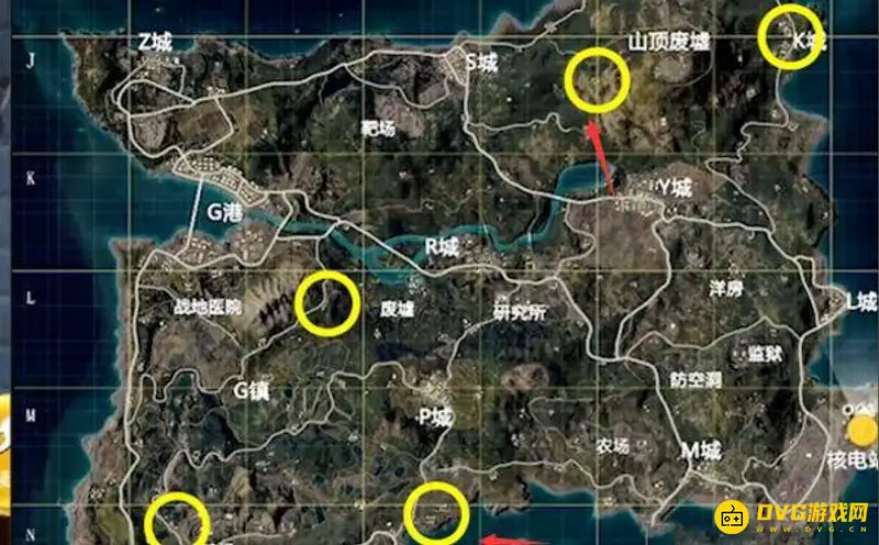 《和平精英》海岛地图密室位置详解