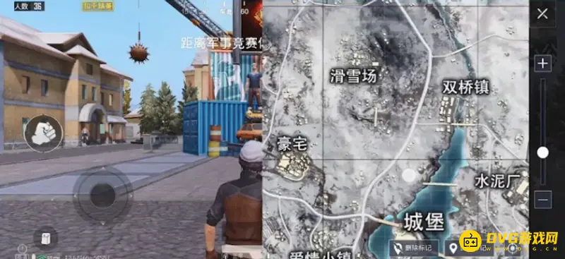 《和平精英》雪地防空洞位置详解