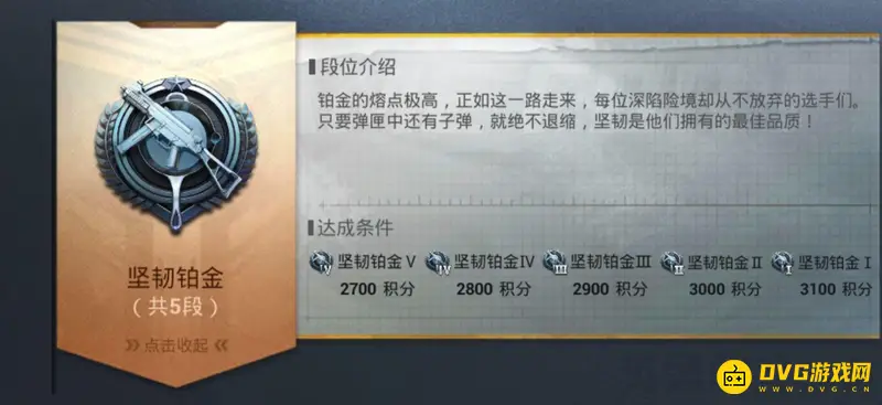 《和平精英》2022段位等级顺序详解