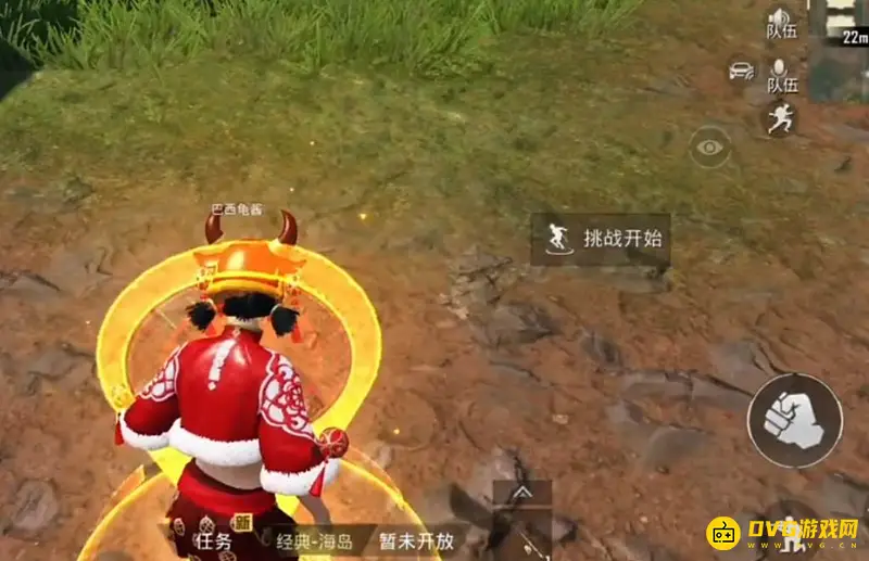 《和平精英》绿洲世界救呆呆攻略