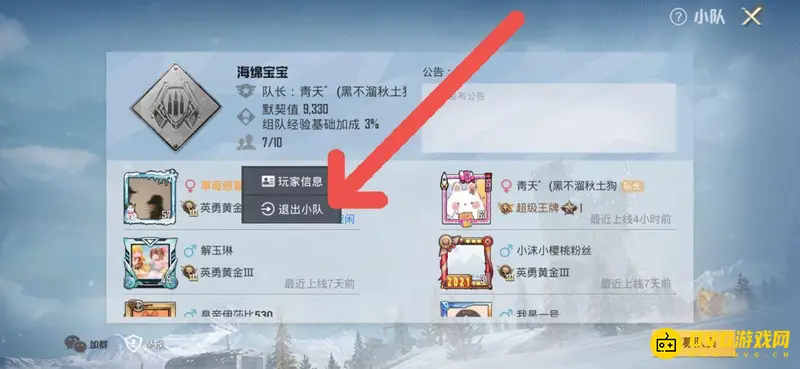 《和平精英》战队关系解除方法详解