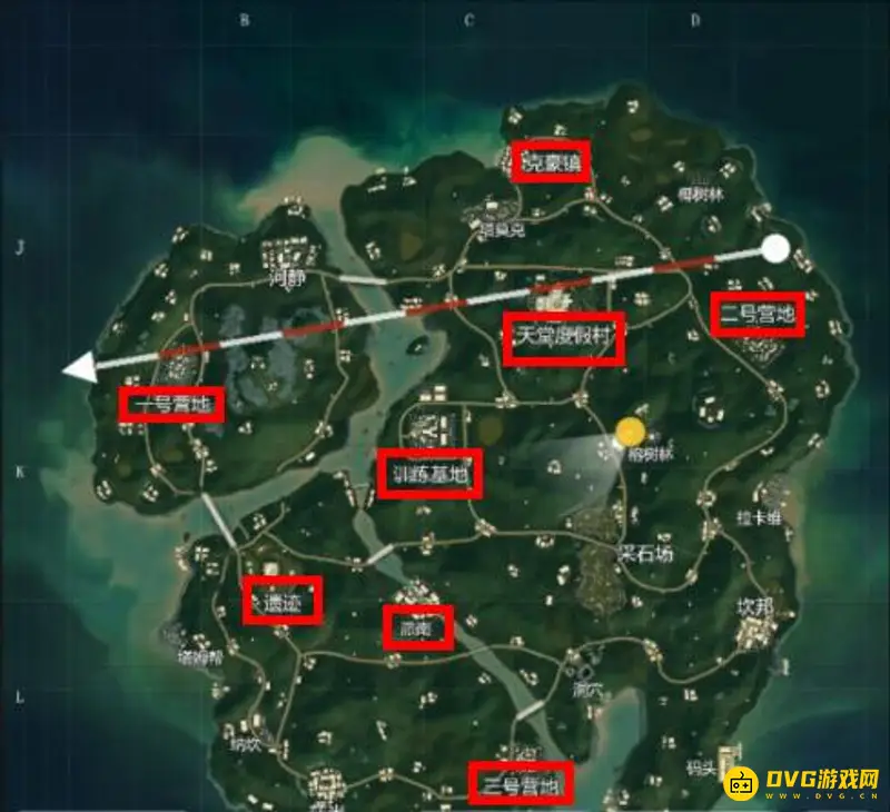 《和平精英》信号枪必刷地点详解