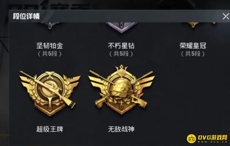 《和平精英》吃鸡段位限制解析