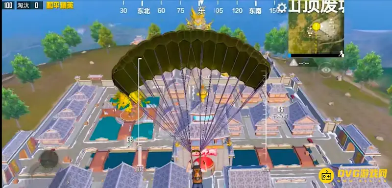 《和平精英》龙狮城钟敲击攻略