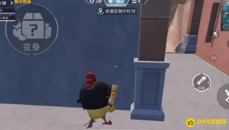 《和平精英》躲猫猫卡墙技巧