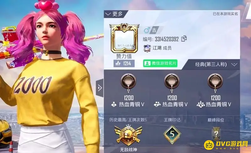 《和平精英》id单字大全