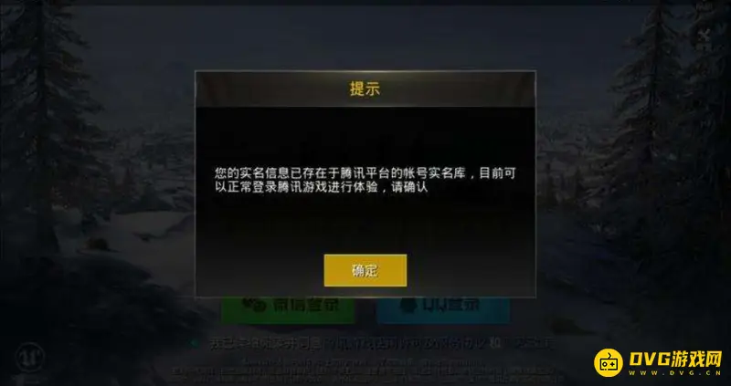 《和平精英》实名认证限制