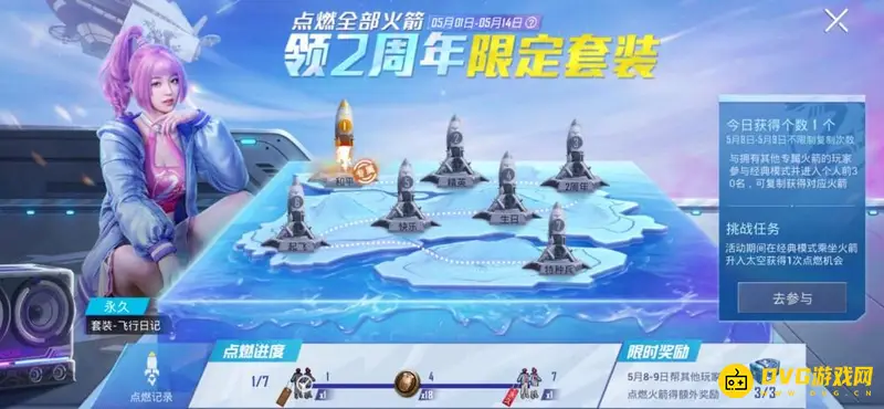 《和平精英》二周年套装介绍