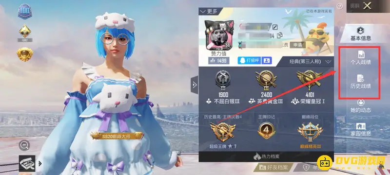 《和平精英》查看别人战绩是否会被发现