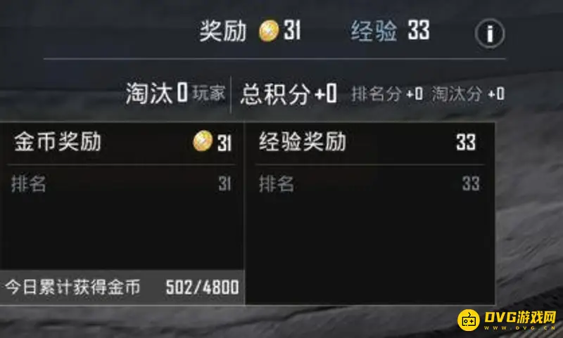 《和平精英》一局经验值详解