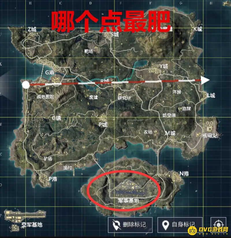 《和平精英》海岛最肥地点解析
