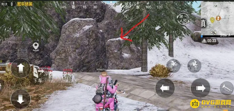 《和平精英》SS19雪地空投山洞位置详解