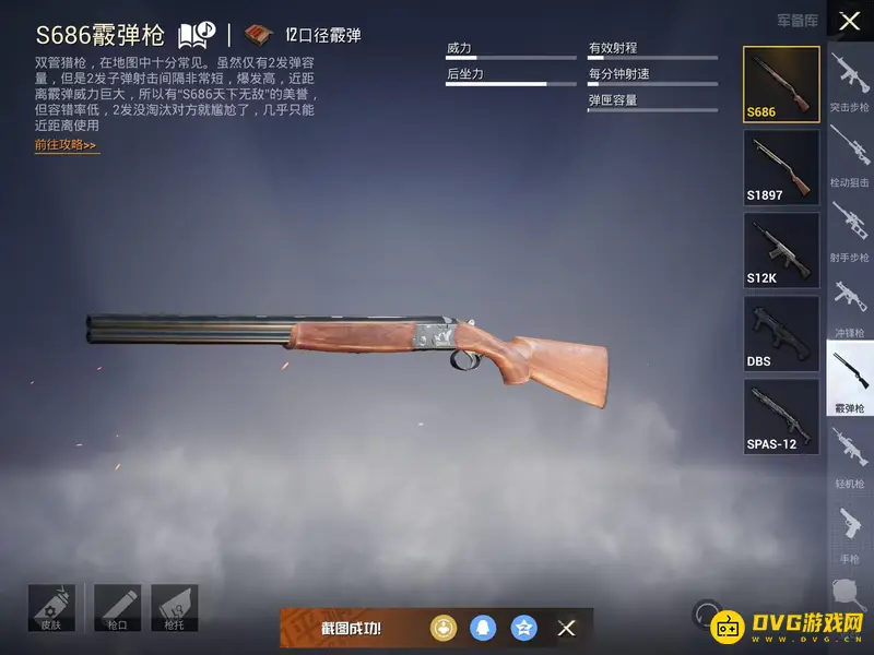 《和平精英》枪械总览
