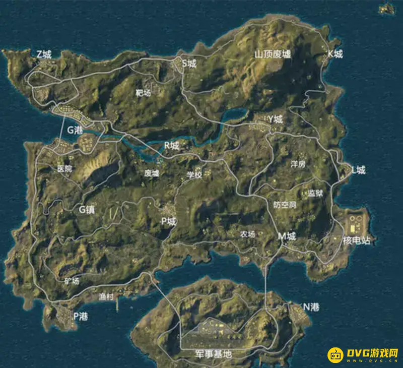 《和平精英》海岛地图花卉位置详解