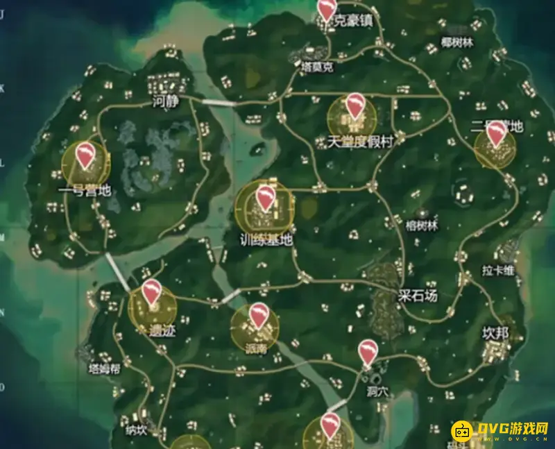 《和平精英》信号枪位置详解