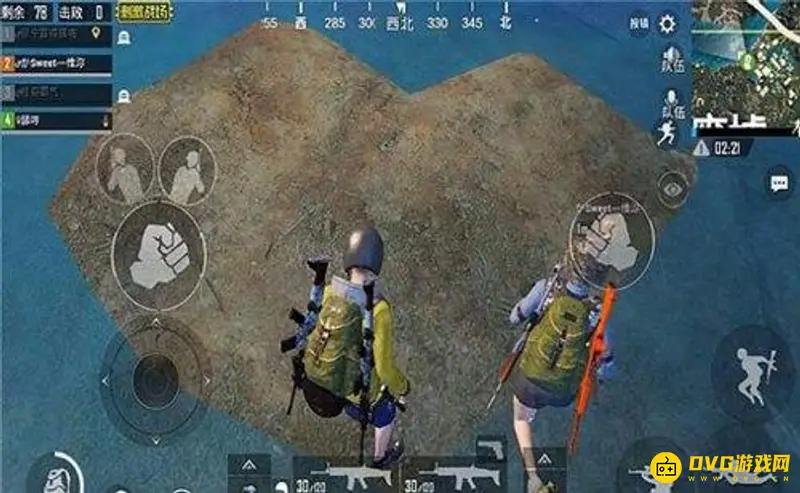 《和平精英》沙漠爱心位置详解