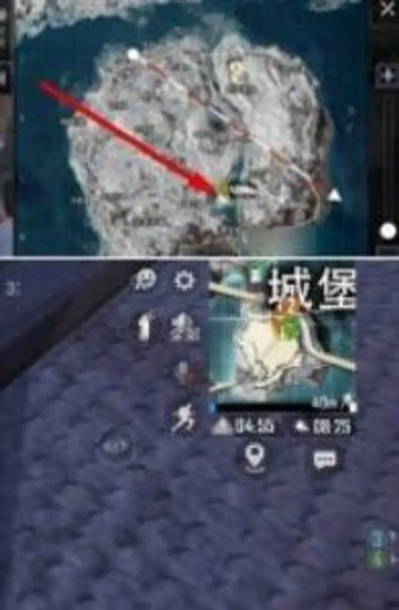 《和平精英》雪地极光位置详解