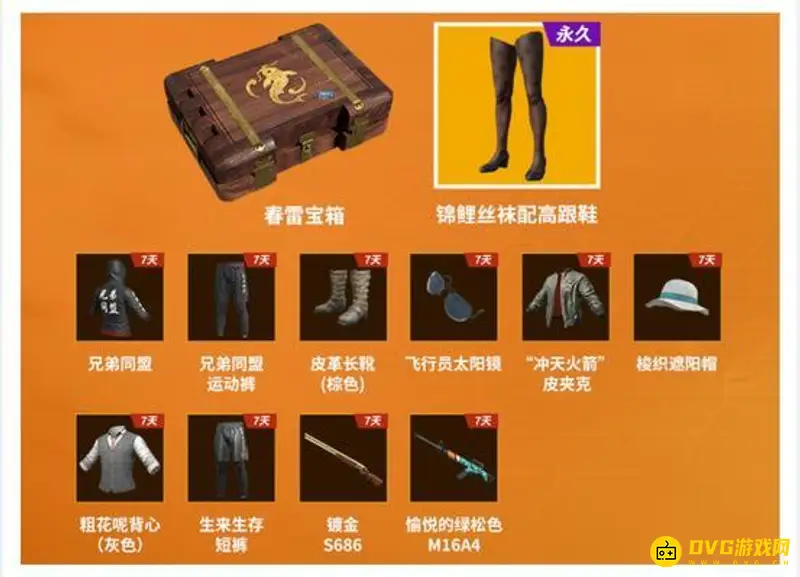 《和平精英》春雷宝箱内容详解