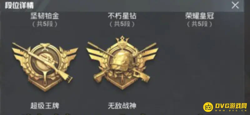 《和平精英》王牌分数详解