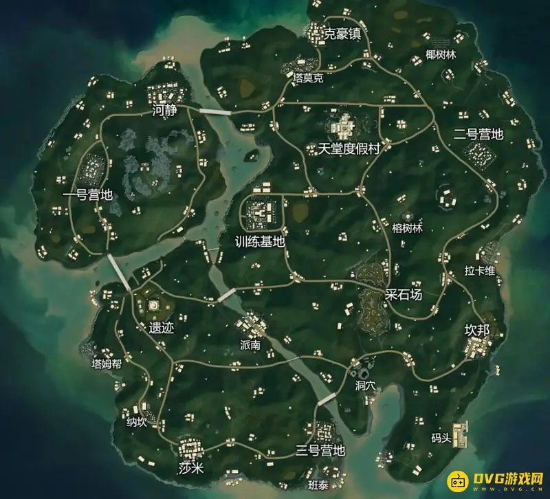 《和平精英》苟分地图推荐